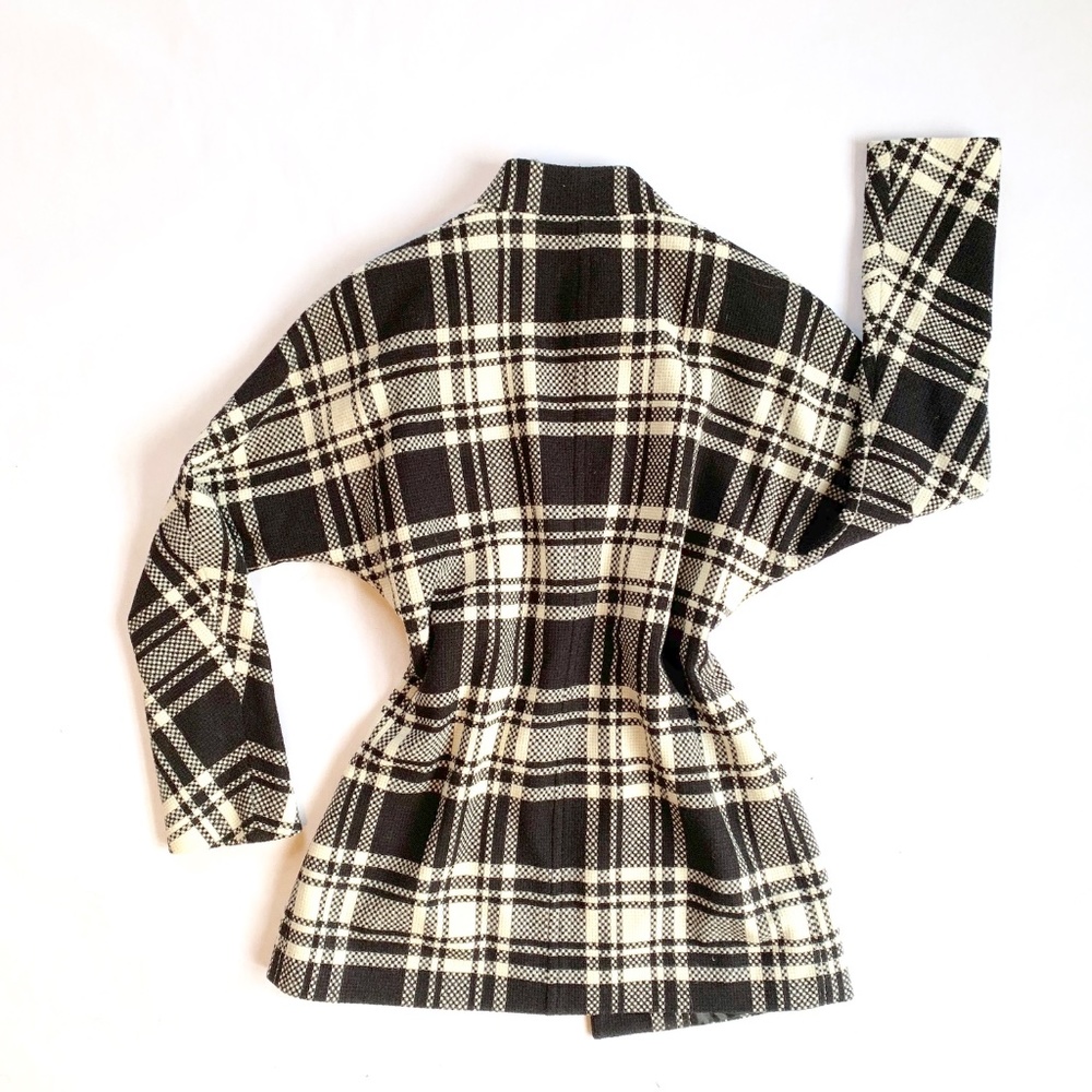Black Plaid Pendleton Jacket - image 3